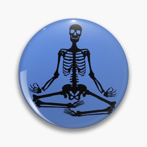 Item preview, Skeleton meditation Classic T-Shirt designed and sold by MonikaJacobs.