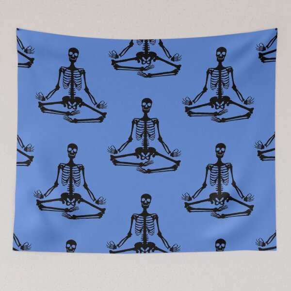 Item preview, Skeleton meditation Classic T-Shirt designed and sold by MonikaJacobs.