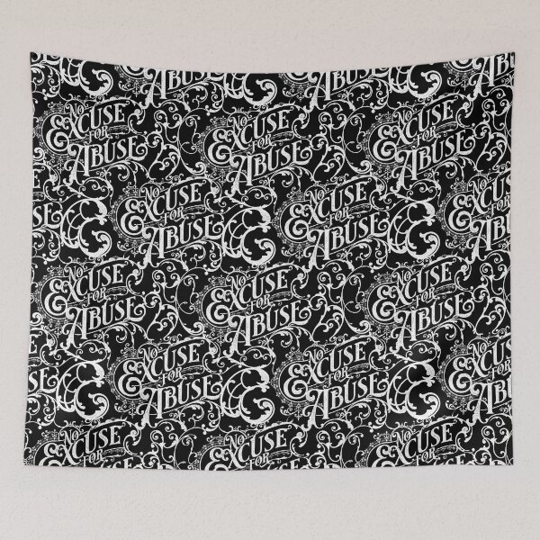Item preview, No Excuse For Abuse! designed and sold by thaneydesign.