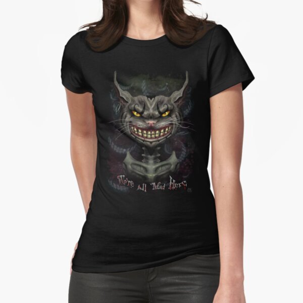 Cheshire Cat Fitted T-Shirt