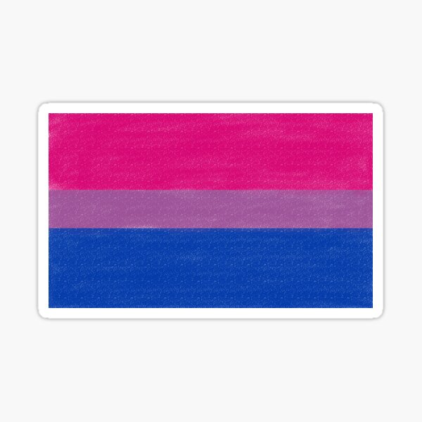 Bisexual Pride Flag Sticker For Sale By Existentialcrab Redbubble