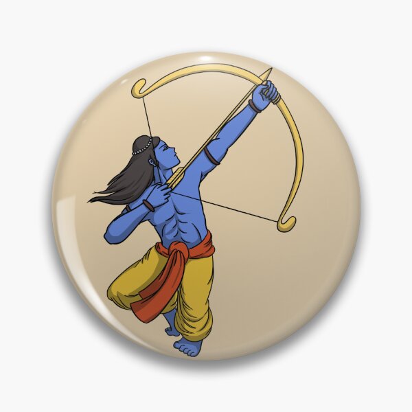 Item preview, Happy Dussehra or Ram Navami, Hindu god lord rama designed and sold by HeatherPhn.