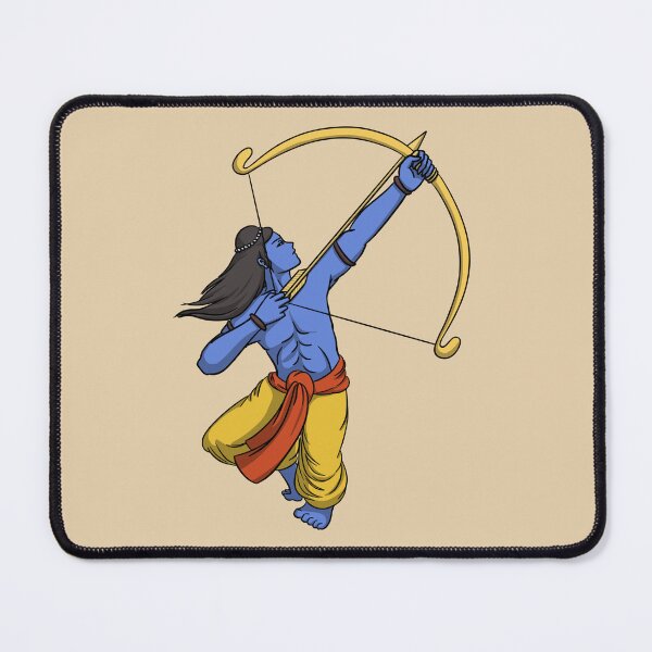 Item preview, Happy Dussehra or Ram Navami, Hindu god lord rama designed and sold by HeatherPhn.