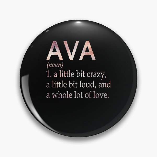 Item preview, Ava Girl Name Definition designed and sold by Alexmdast.