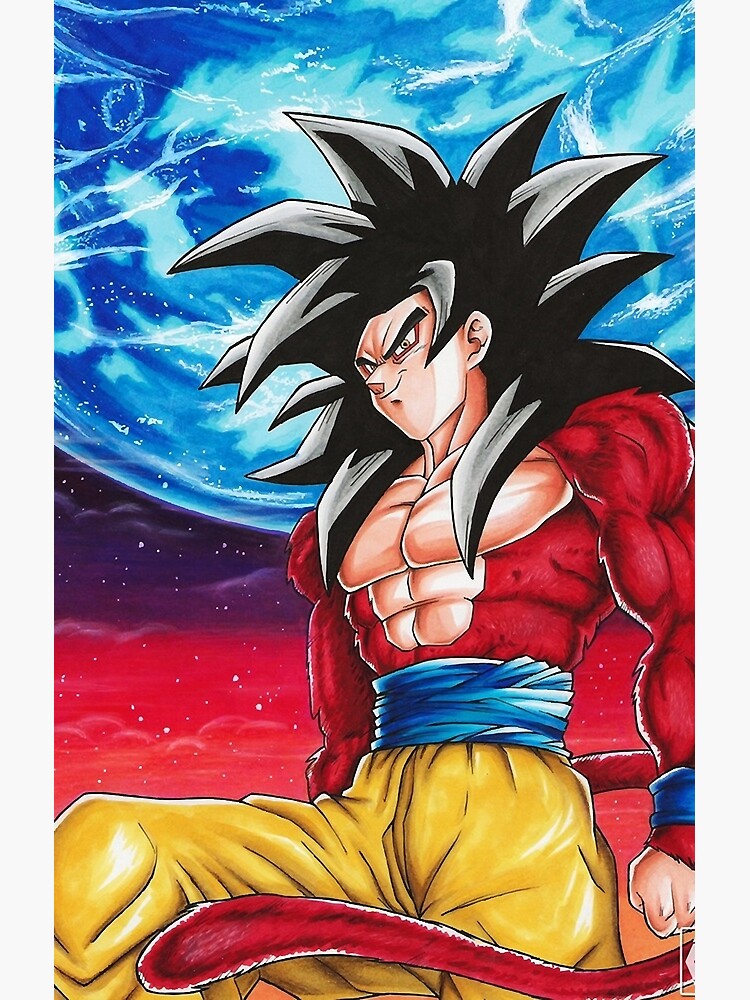 Goku SSJ4 DBGT Photographic Print for Sale by Anime and More