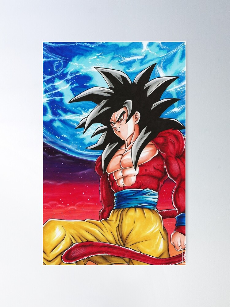 Goku (Cuerpo Completo) con esfera de 4 estrellas  Dragon ball super goku,  Anime dragon ball super, Anime dragon ball