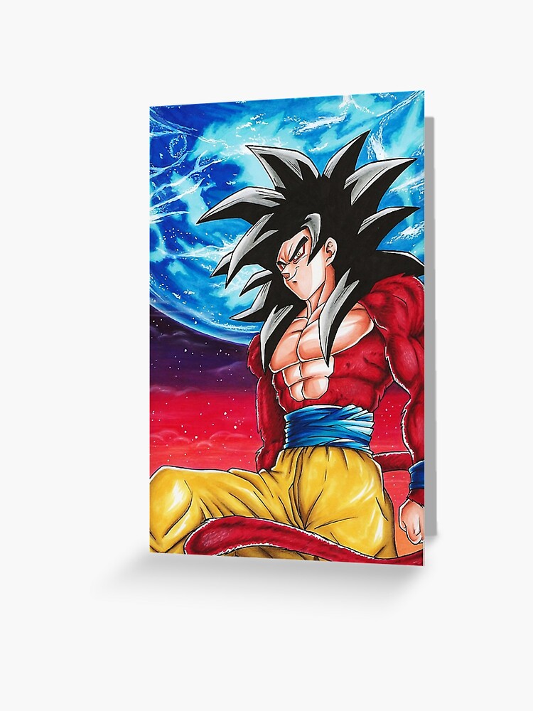 Gogeta blue SSJ4 - Dbz - Dragon Ball  Greeting Card for Sale by  Art-Design-87