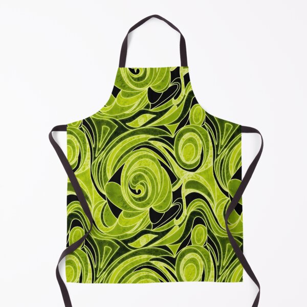 Item preview, Swirly Whirlies in Chartreuse designed and sold by Suziness Designs.