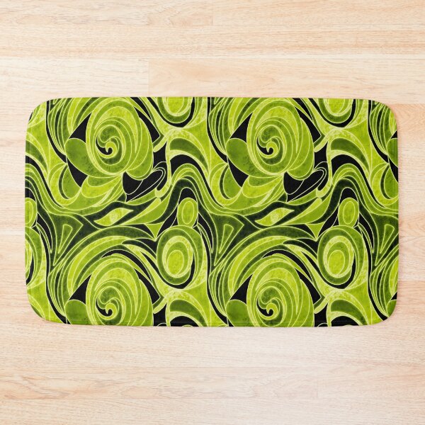 Item preview, Swirly Whirlies in Chartreuse designed and sold by Suziness Designs.