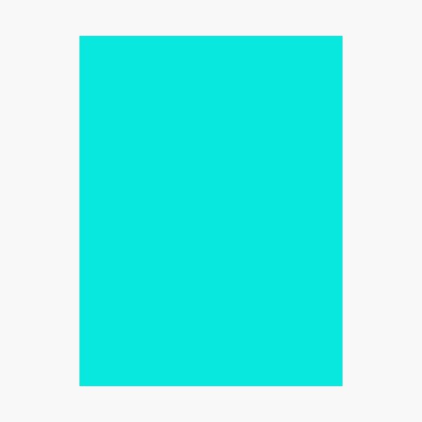Item preview, Bright Turquoise designed and sold by SolidColors.