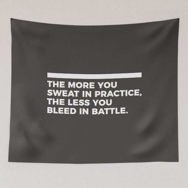Item preview, The More You Sweat, The Less You Bleed designed and sold by Articulate.