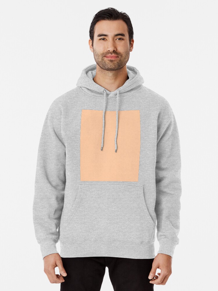 Peach colour online hoodie