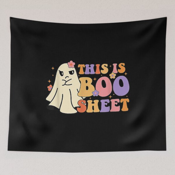 Item preview, This Is Boo Sheet Ghost Groovy Halloween Costume Men Women designed and sold by Tobiasforslund.