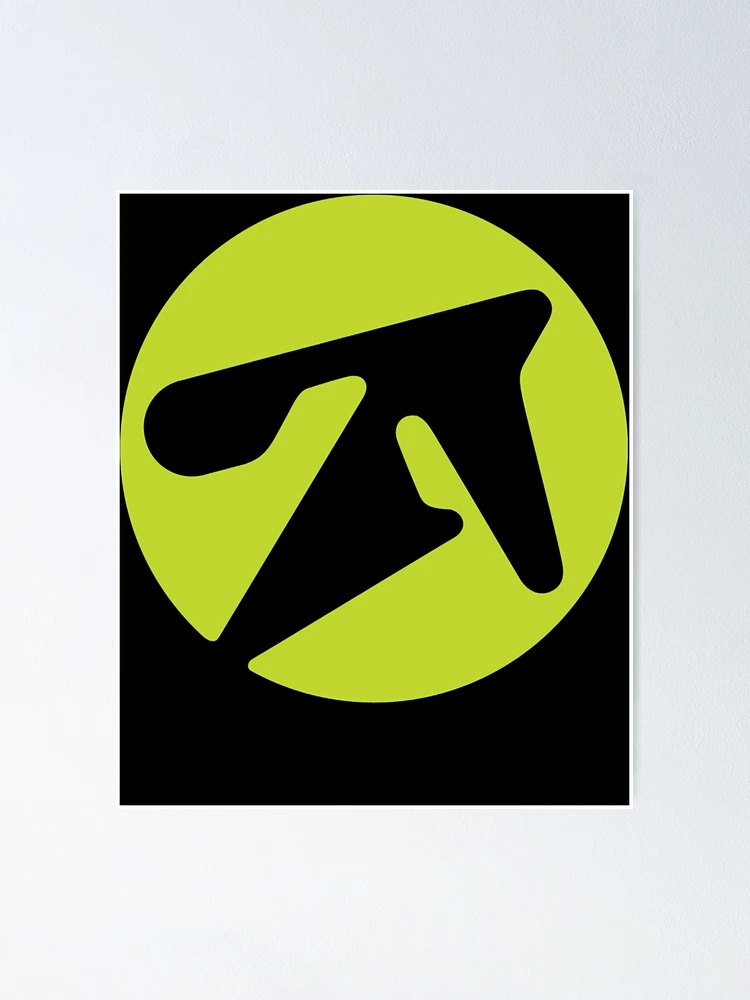 aphex twin alternative style logo in green 