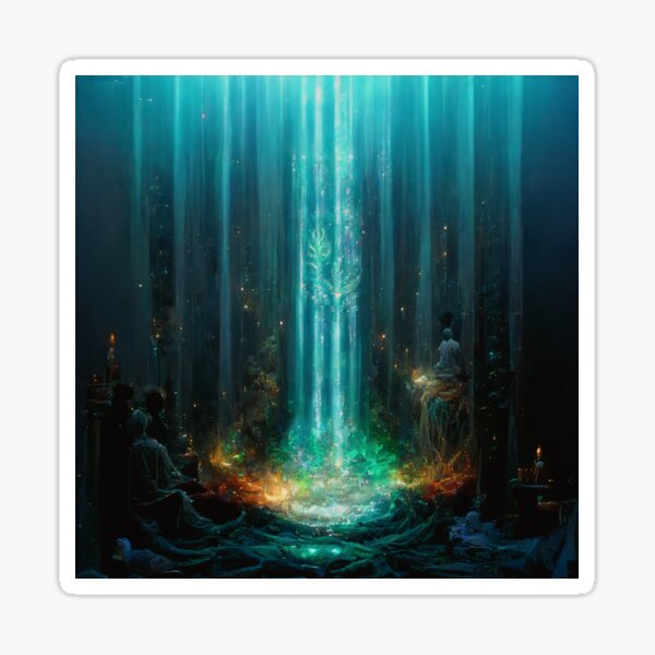 Item preview, Inner Earth Light Portals – Under the Magick Realm 37 designed and sold by StarbuckLight.