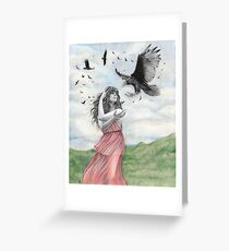 Sisters of the Sun Greeting Card