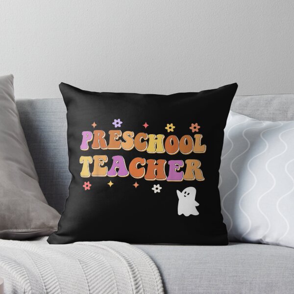 Item preview, Retro Preschool Teacher Groovy Ghost Halloween Teacher designed and sold by Nicholaswikstro.