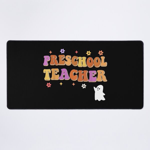 Item preview, Retro Preschool Teacher Groovy Ghost Halloween Teacher designed and sold by Nicholaswikstro.