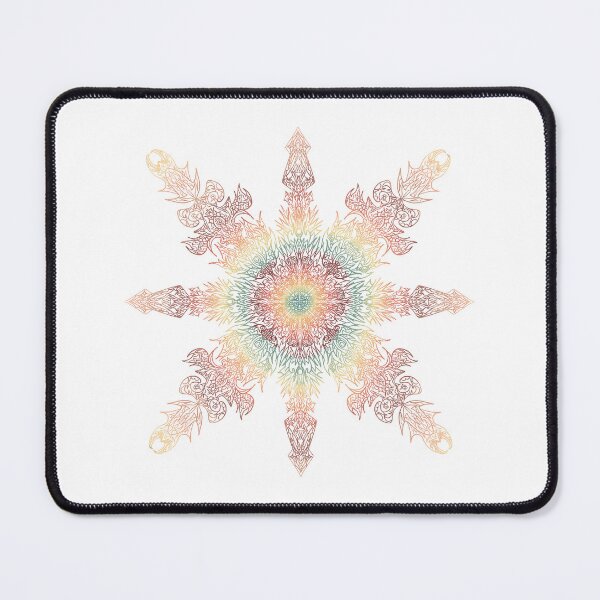 Item preview, Fiery Strength Mandala designed and sold by AkemiTsuji.