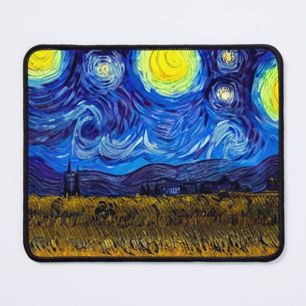 Item preview, Sun and sky landscape - Van Gogh style painting designed and sold by FineArtLoverr.