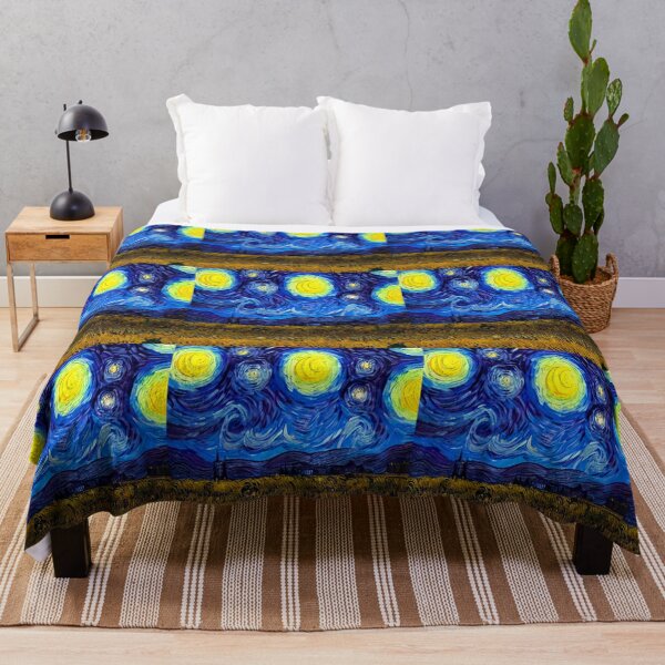 Item preview, Sun and sky landscape - Van Gogh style painting designed and sold by FineArtLoverr.