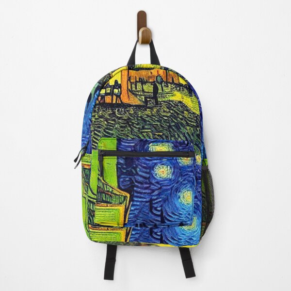Item preview, Night landscape and restaurant paint designed and sold by FineArtLoverr.
