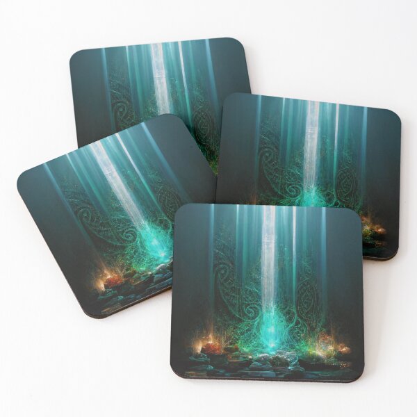 Item preview, Inner Earth Light Portals – Under the Druid Realm 38 designed and sold by StarbuckLight.