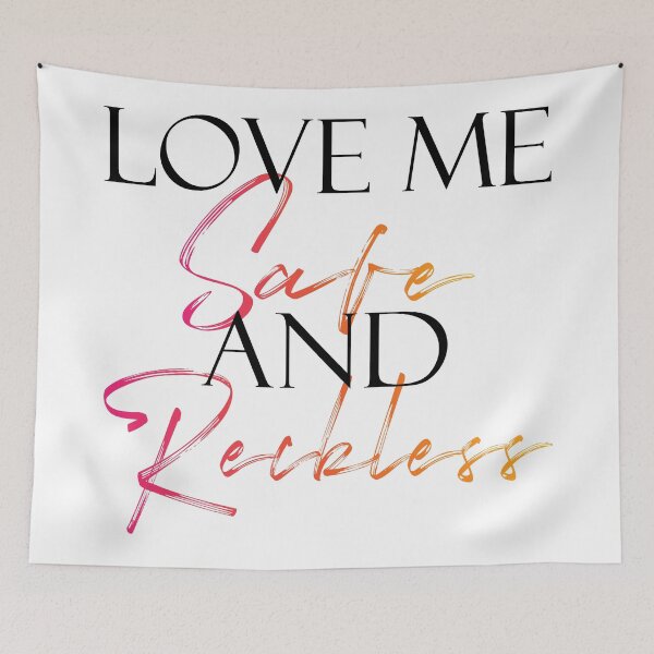 Item preview, Safe and Reckless designed and sold by Kayla (K) Dunham-Torres.