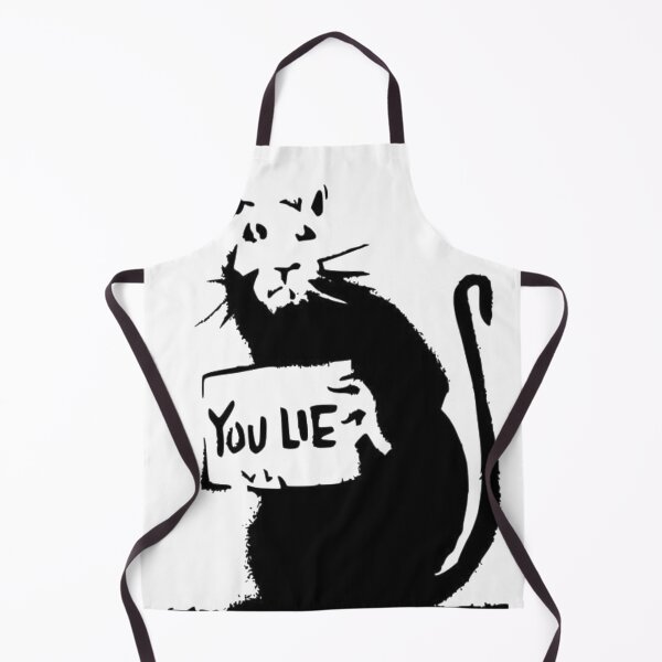 Item preview, You Lie Banksy Rat stencil designed and sold by gtcdesign.