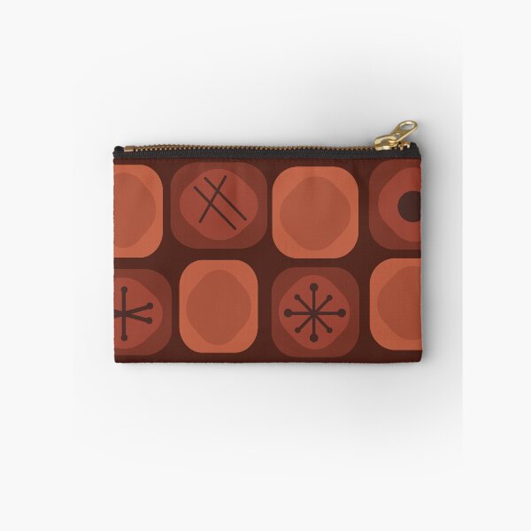 Item preview, 1950s Mod Art Soft Cubes Burnt Orange designed and sold by thepixelgarden.