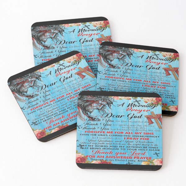 Item preview, A Morning Prayer Dear God Forgive Me For All My Sins Jesus Christian designed and sold by HelgaSchwarz.
