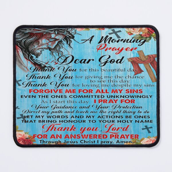 Item preview, A Morning Prayer Dear God Forgive Me For All My Sins Jesus Christian designed and sold by HelgaSchwarz.