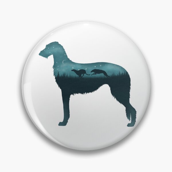 Item preview, Highland Hunt Scottish Deerhounds designed and sold by Spinyflowerart.