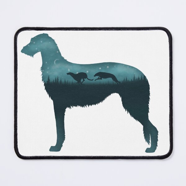 Item preview, Highland Hunt Scottish Deerhounds designed and sold by Spinyflowerart.
