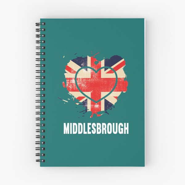 Item preview, I Love Middlesbrough United Kingdom Heart  designed and sold by Linkfrank199.