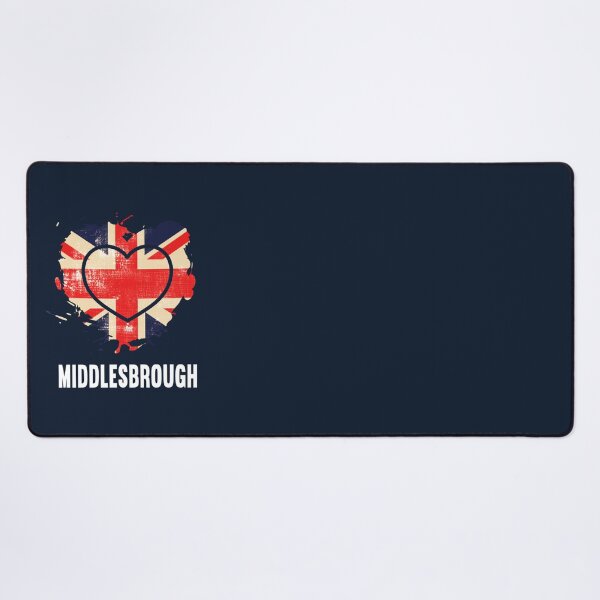 Item preview, I Love Middlesbrough United Kingdom Heart  designed and sold by Linkfrank199.