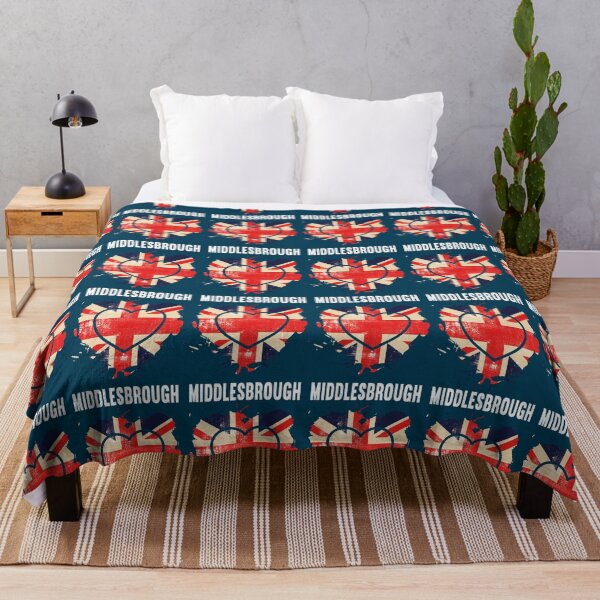 Item preview, I Love Middlesbrough United Kingdom Heart  designed and sold by Linkfrank199.