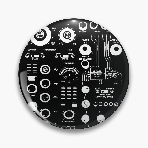 Item preview, ANALOGUE SYNTH #1 BLACK & DARK ITEMS ONLY designed and sold by digitalmidgets.
