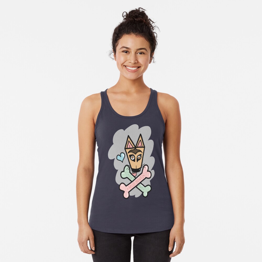 Artikel-Vorschau von Racerback Tank Top, designt und verkauft von Worldoffrosti.