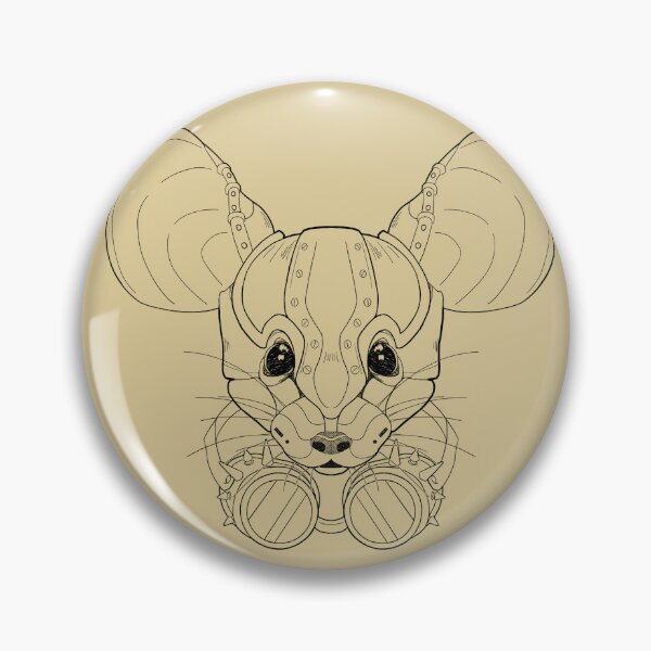 Item preview, Steampunk Robotic Mouse designed and sold by amarylhis.