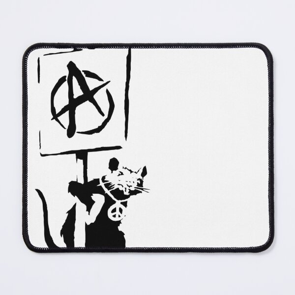 Item preview, Banksy Peace Anarchy Rat designed and sold by gtcdesign.