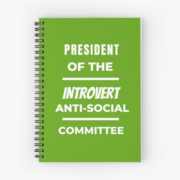 Item preview, Anti-social Introvert Design designed and sold by Rell1970.
