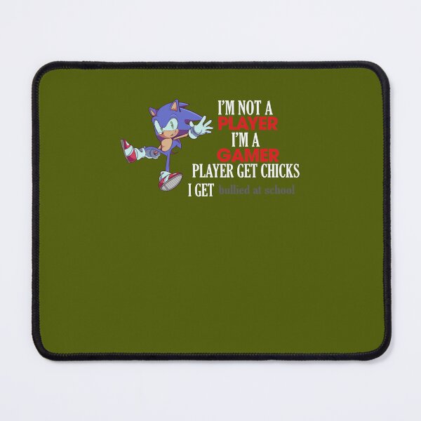 Item preview, I'm Not A Player I'm A Gamer Player Get Chicks I Get Bullied At School Trending Tee Best Gamer Lover T black designed and sold by marsacdurkesd.
