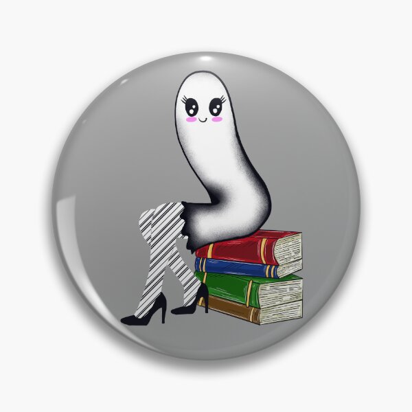 Artikelvorschau, Bücherwurm-Geist-Fotoshooting-Design entworfen und verkauft von missmann.
