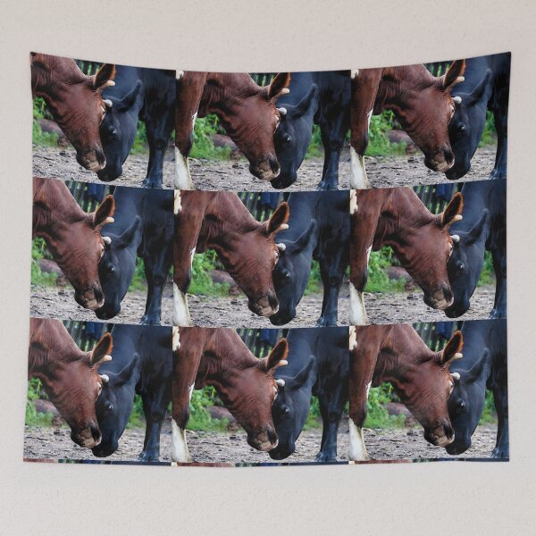 Item preview, Cows clasped horns designed and sold by Ekaterina Torganskaia.