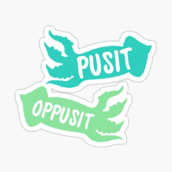 Pusit... Oppusit Sticker