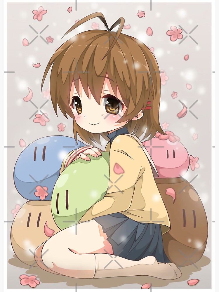 Nagisa Furukawa - Clannad Greeting Card for Sale by muwumbe