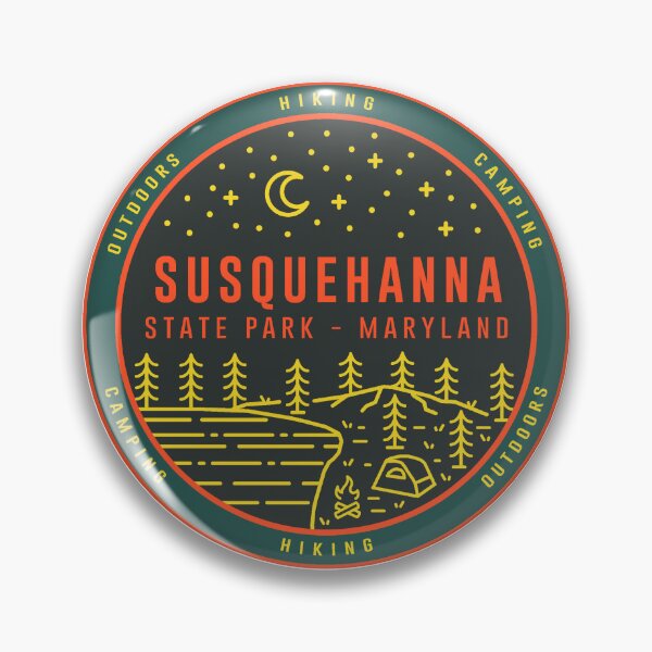 Item preview, Susquehanna State Park Sketch Logo designed and sold by VanyaKar.