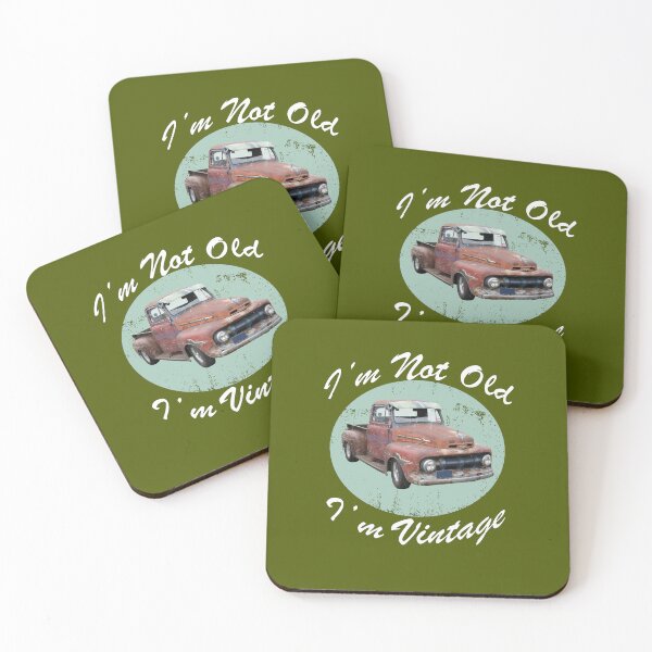 Item preview, I'm Not Old I'm Vintage Retro Truck Old Guy Old Guys Rule Old Man Funny Gift Ideas designed and sold by marsacdurkesd.