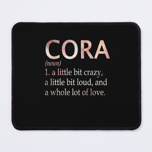 Item preview, Cora Girl Name Definition designed and sold by Reggiewaz.
